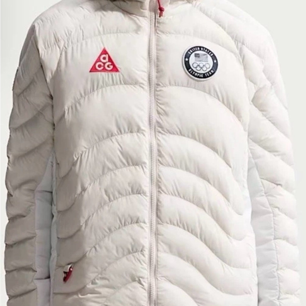 Nike ACG x Team USA Men's Therma-Fit ADV Jacket Rare! Olympics Lava Flow Size XL
